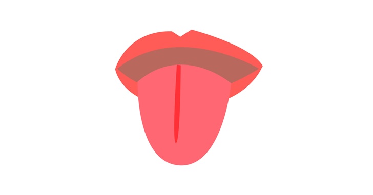 舌のアニメ画像